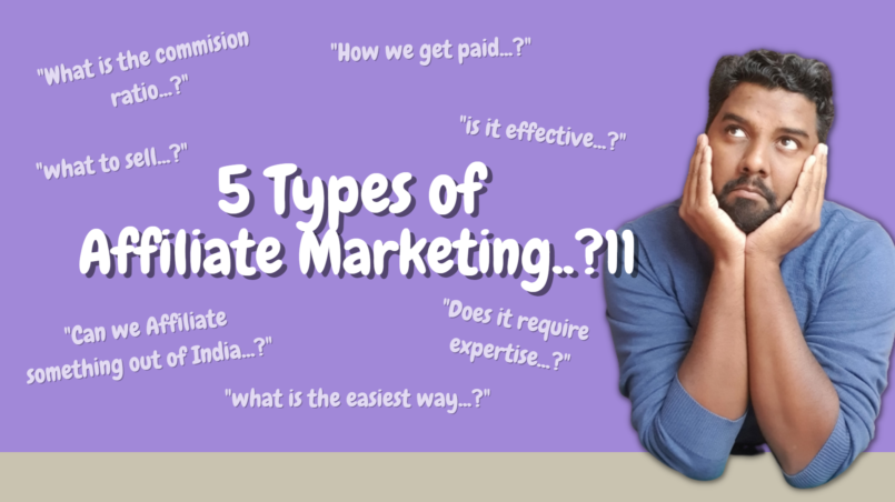 Types of Affiliate Marketing